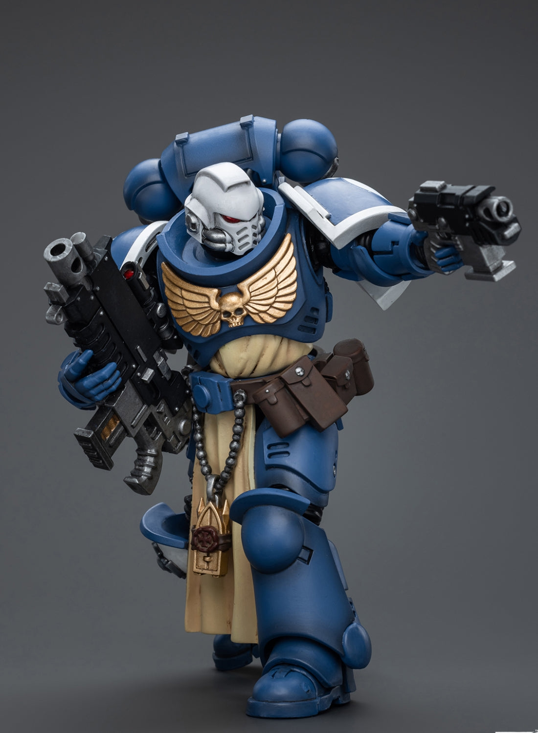 (Only Shipped to the US) JOYTOY Ultramarines Sternguard Veteran with Bolt Rifle JT9831 Warhammer 40K 1/18 Scale Action Figure