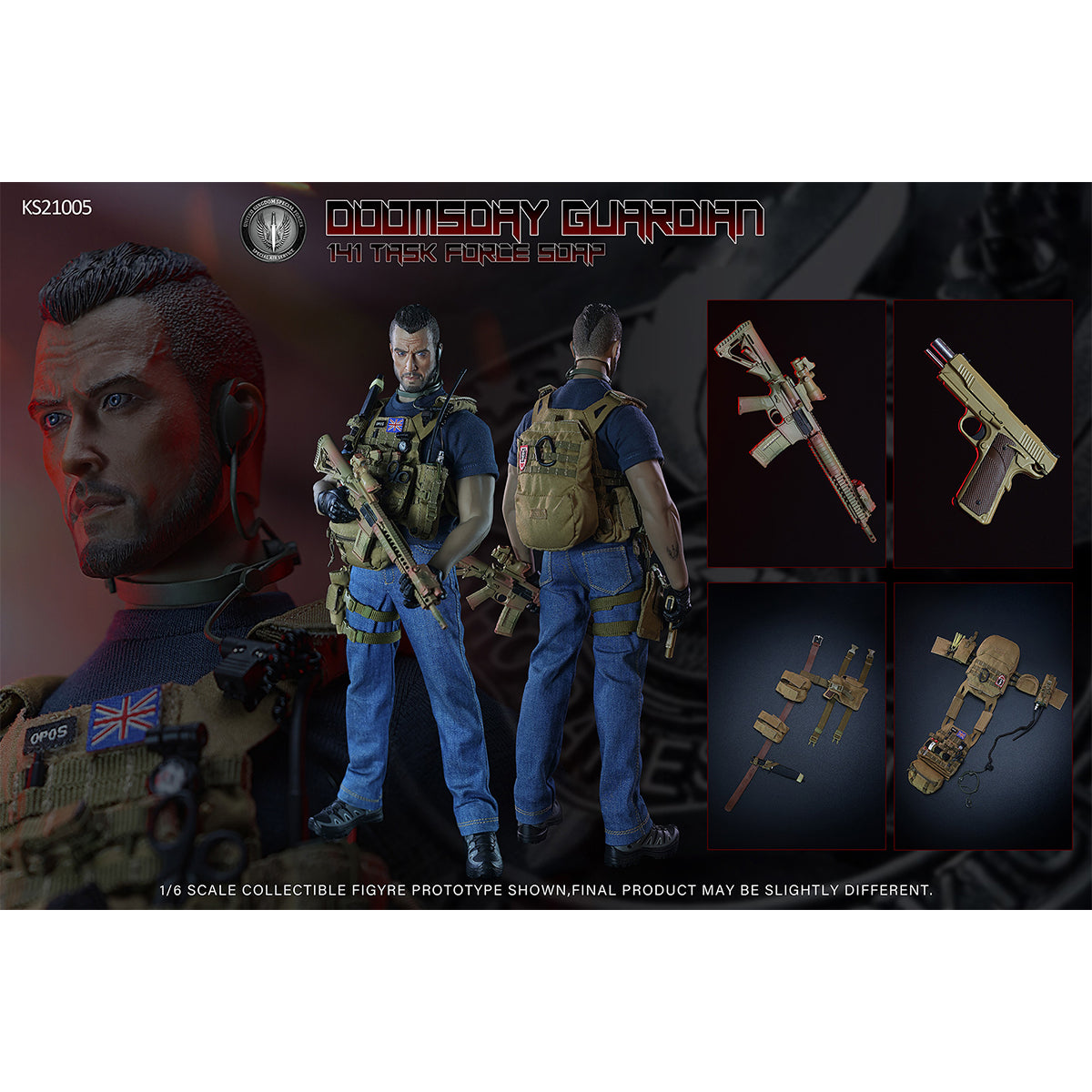 KSTOYS, 141 Task Force Soap, Action Figure