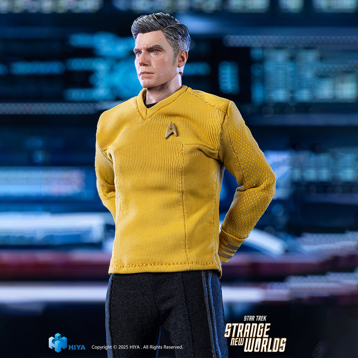 HIYA Star Trek Strange New Worlds Captain Pike Action Figures
