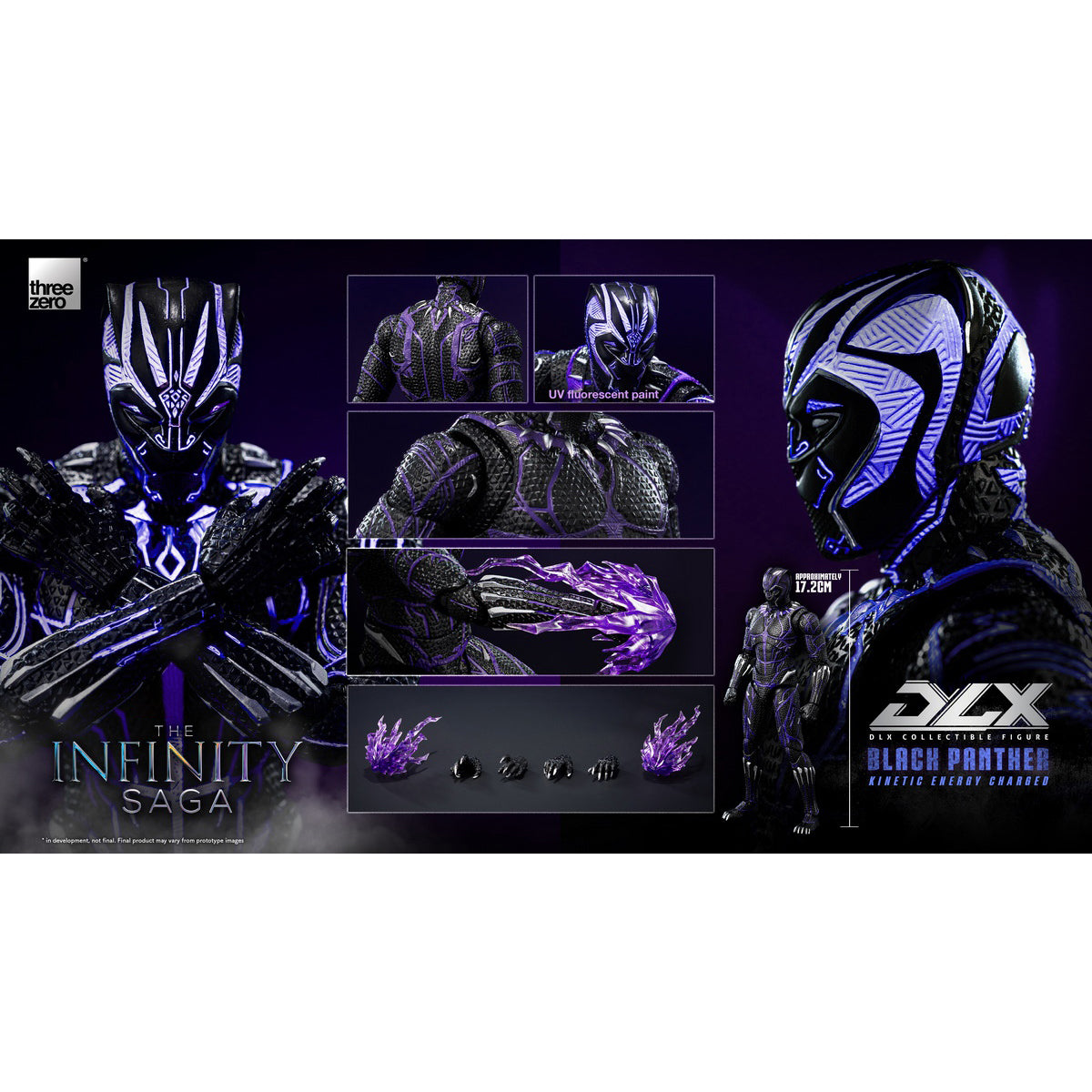 Threezero Marvel Studios: The Infinity Saga - DLX Black Panther Action Figure