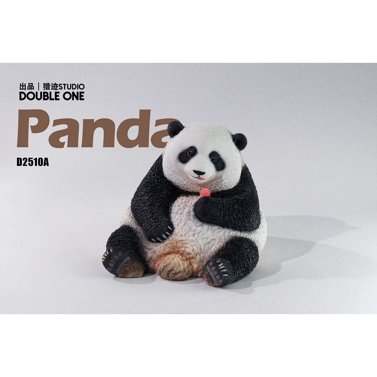Double one Lieji Panda D2510A 1/6 Scale Art Animal Figurine
