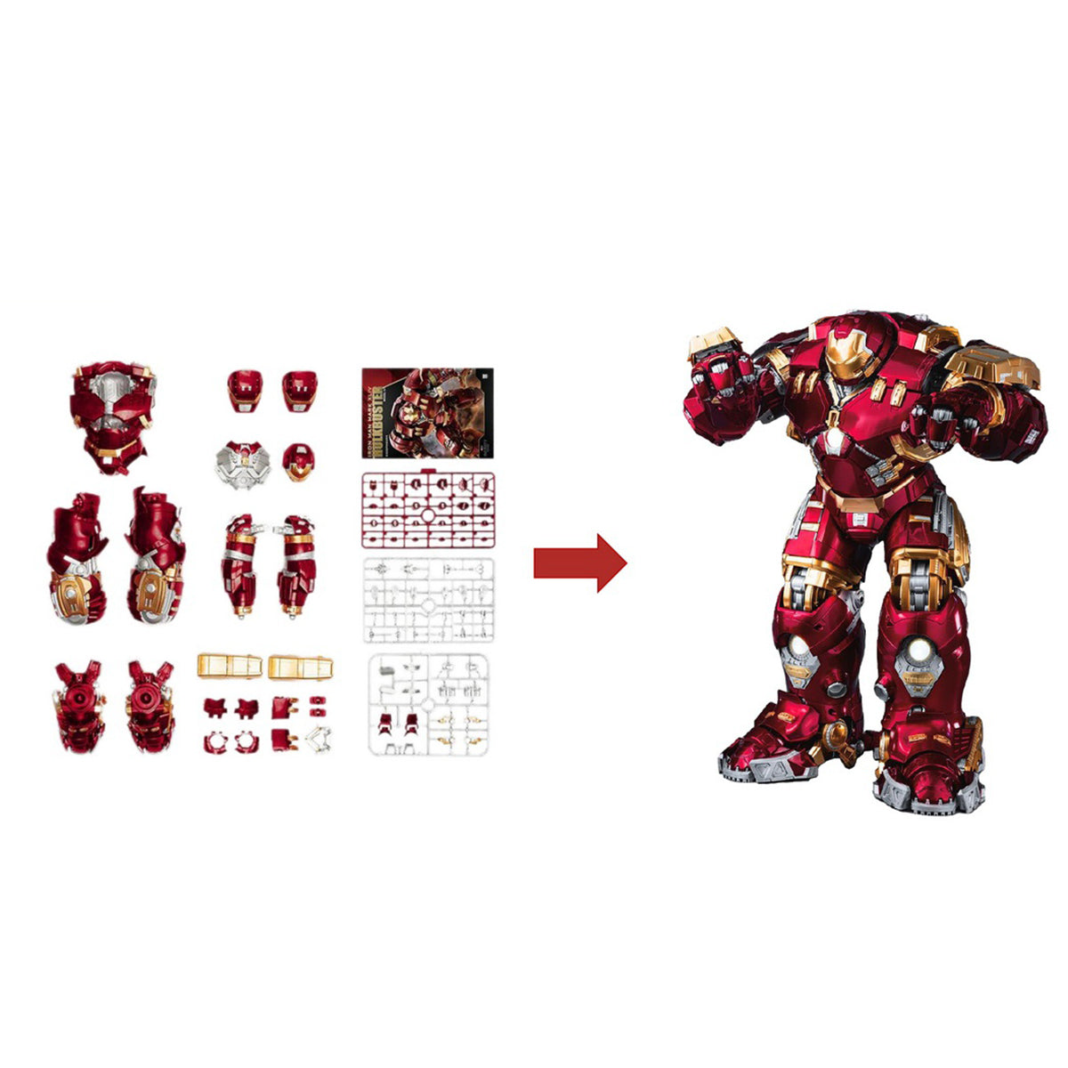 Fondjoy, Infinite Legend Hulkbuster Armor, Assembly Model Kits