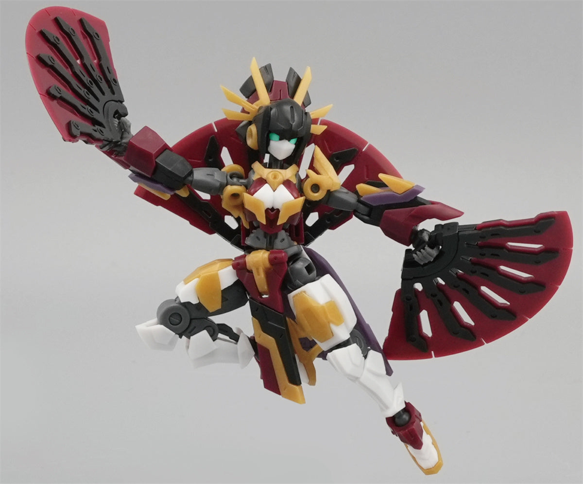 Kits de modelos de plástico KEMO FIFTYSEVEN: Títere Armoreo - Kirigyo, estilo anime, Mecha Musume, figuras de acción coleccionables a escala 1:24 (Kirigyo)