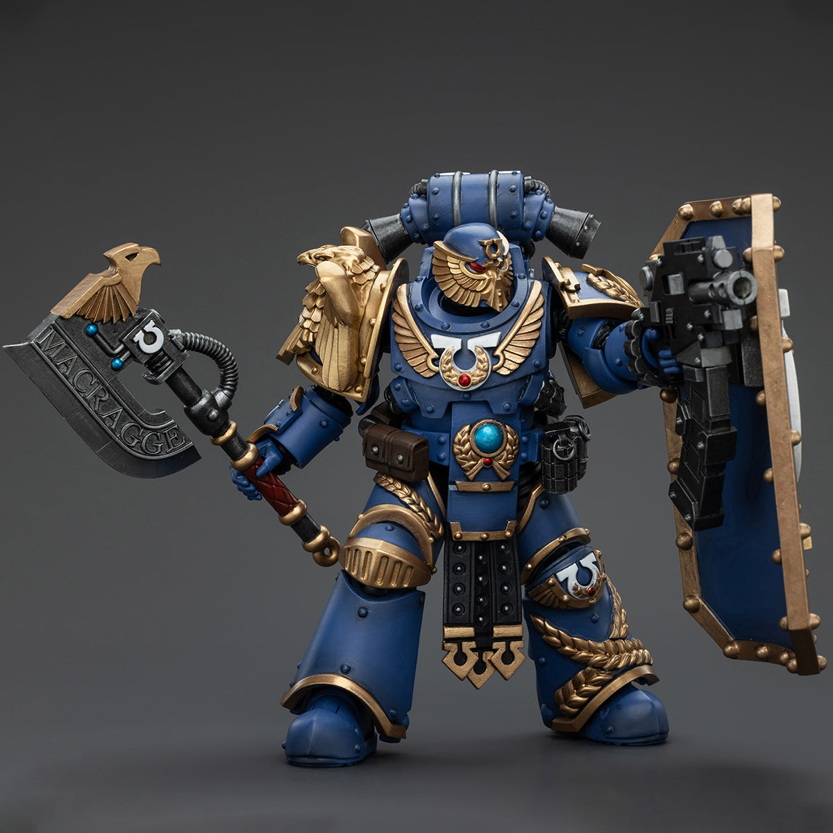 JOYTOY Ultramarines Invictarus Suzerain Squad Suzerain 1 JT00249 Warhammer 1/18 Scale Action Figure