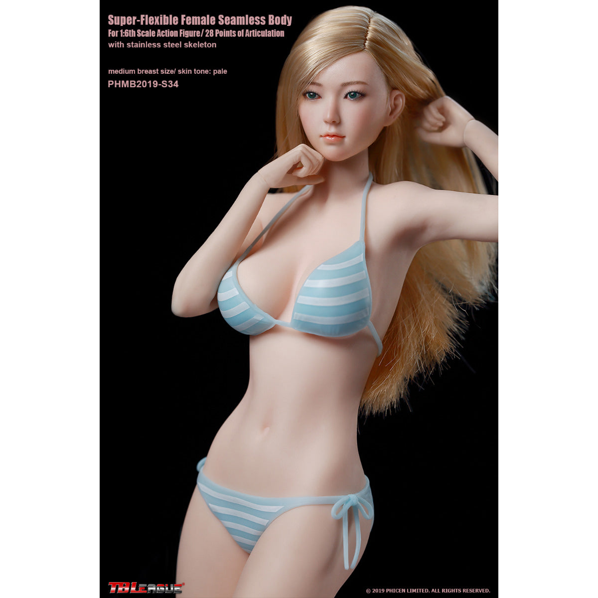 TBLeague Female Seamless Young Girl Type Medium Bust 1/6 Scale Action Figure Body