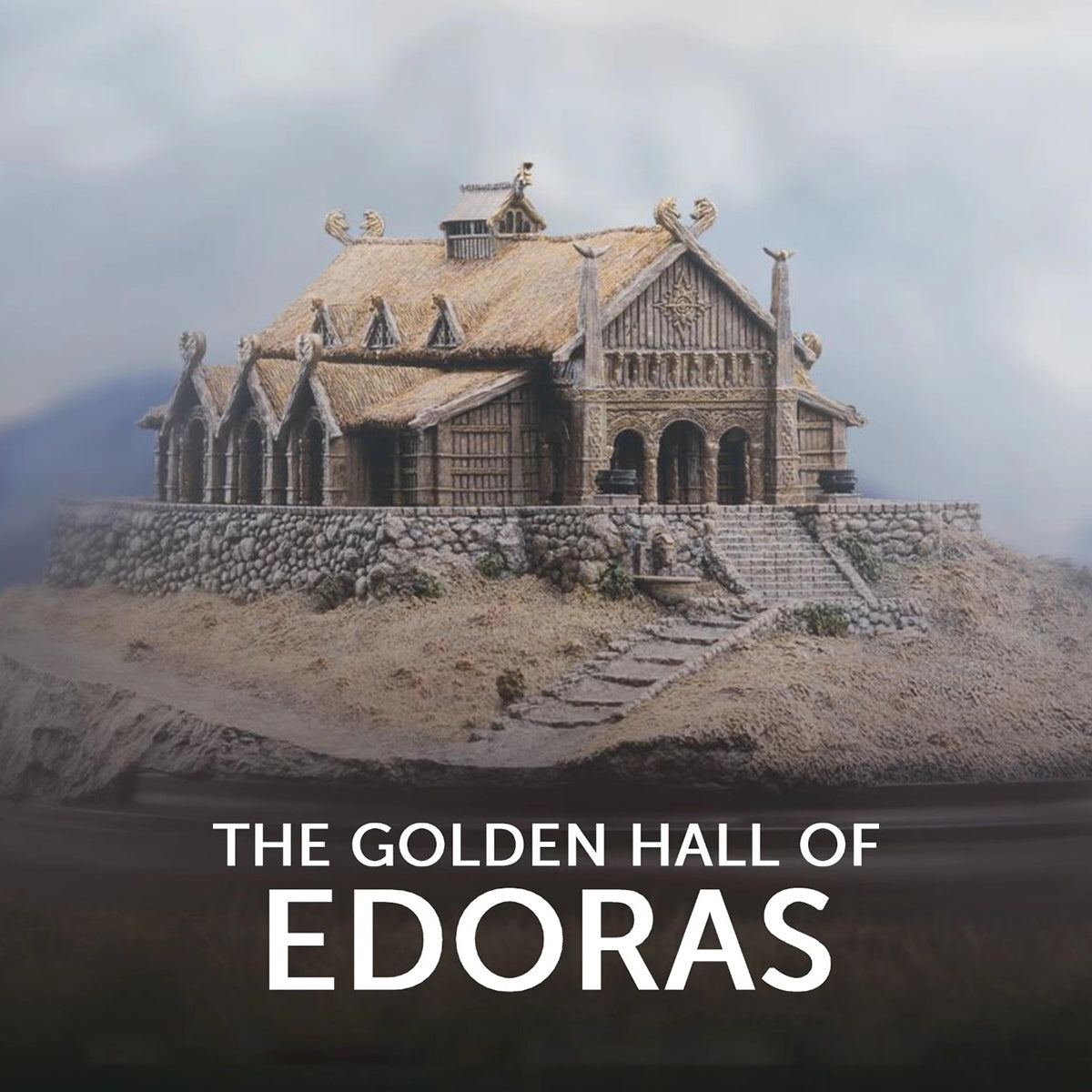 WETA Workshop Edoras Golden Hall Diorama Scene Standard Edition