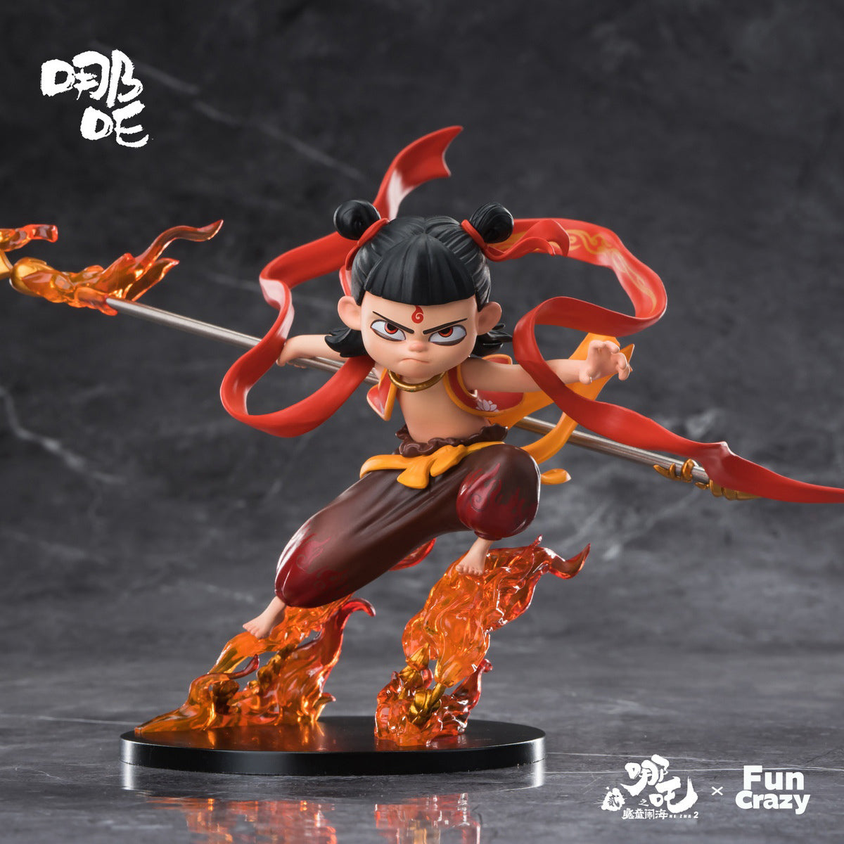 FUNCRAZY Nezha 2: The Demon Child's Sea Chaos - Six-Armed Nezha/Young Nezha/Lingzhu Version Nezha/Nezha/Ao Bing/Ao Guang/Taiyi Zhenren/Shen Gongbao/ Art Animation Movie Charcter Figurine