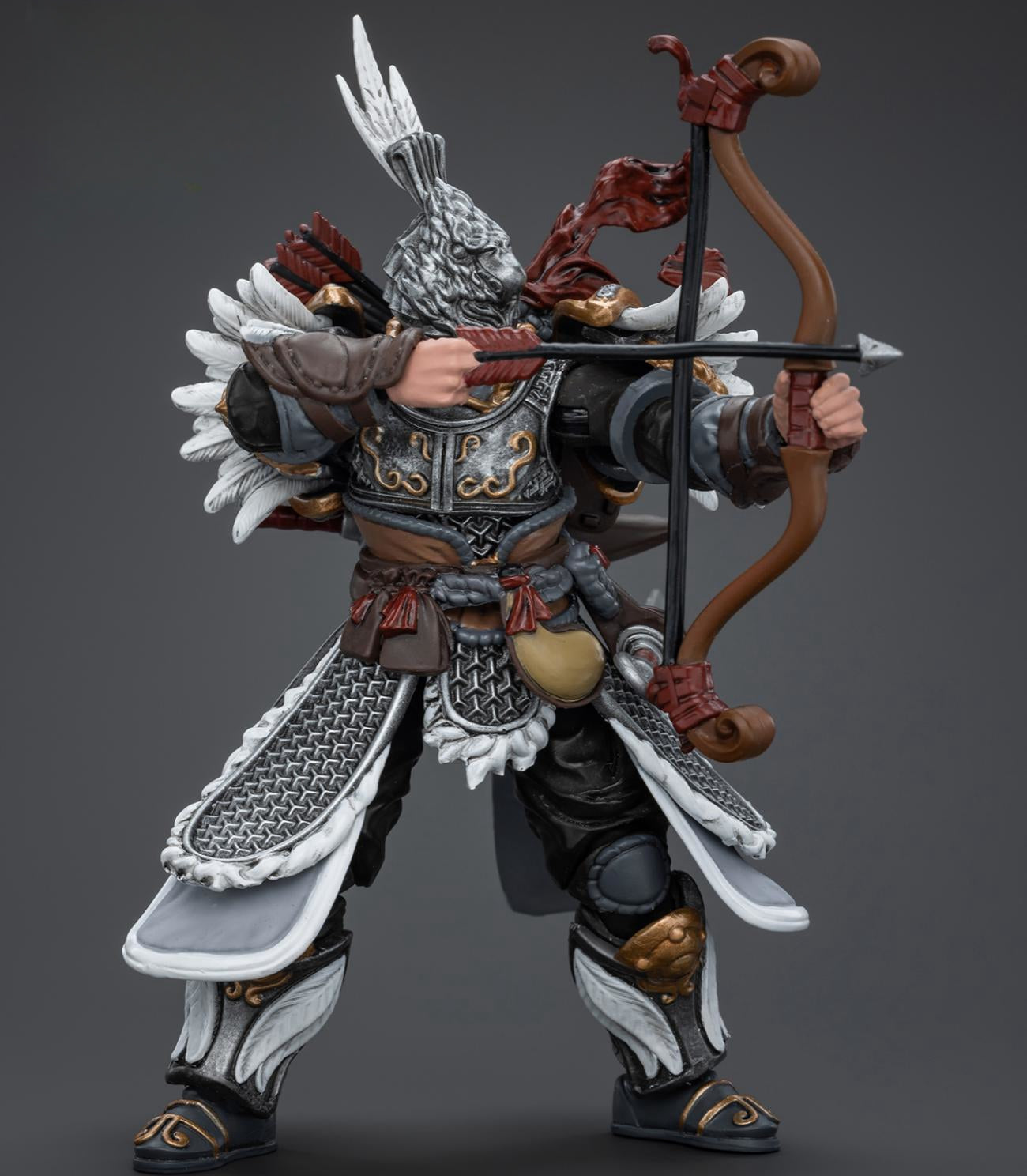 JOYTOY Dark Source JiangHu Northern Hanland Empire White Feather Snowfield Archery Cavalry JT5901 1/18 Scale Action Figure
