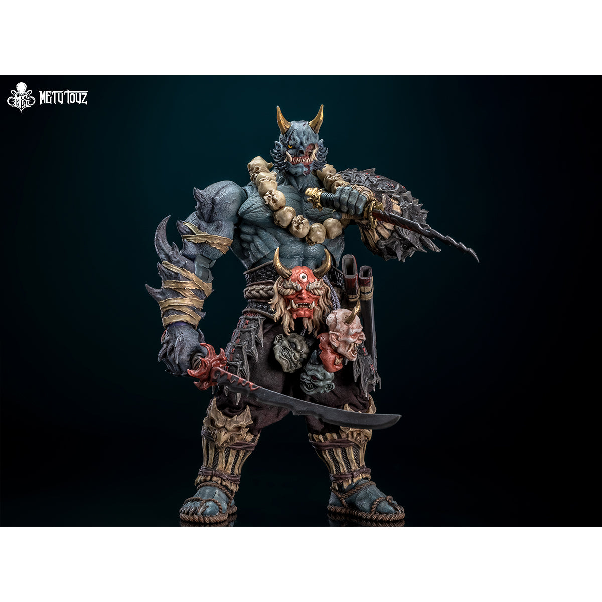 Metytoyz Demon Slayer Shura Takikawa Onimusha 1/10 Scale Action Figure