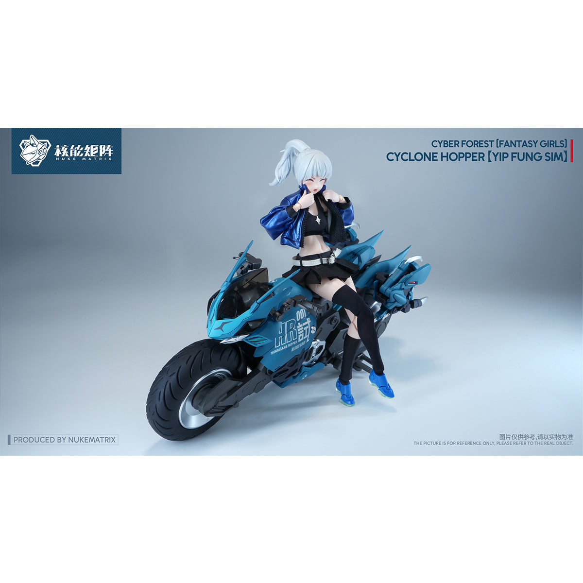 NUKE MATRIX FF0120 Cyclone Hopper Yip Fung Sim 1/12 Scale Assembly Model Kits