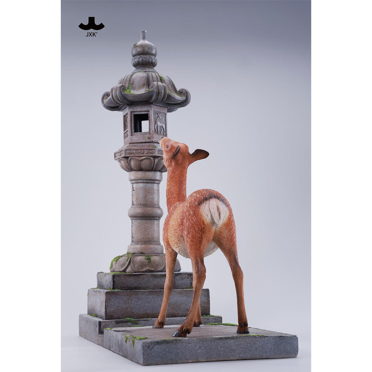 JXK Nara Deer Static Expertly Hand-Painted Lifelike Animal Figurine