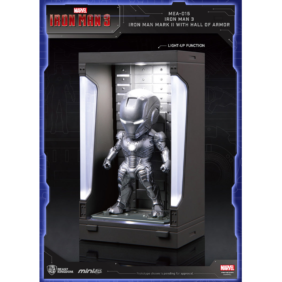 Beast Kingdom Iron Man 3 /Iron Man with Hall of Armor Blind Box (Single Box)