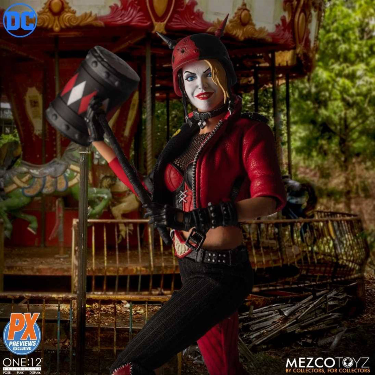 Mezco Toyz One:12 Collective Harley Quinn (Playing For Keeps) PX AF SEP198653 1/12 Scale Action Figure