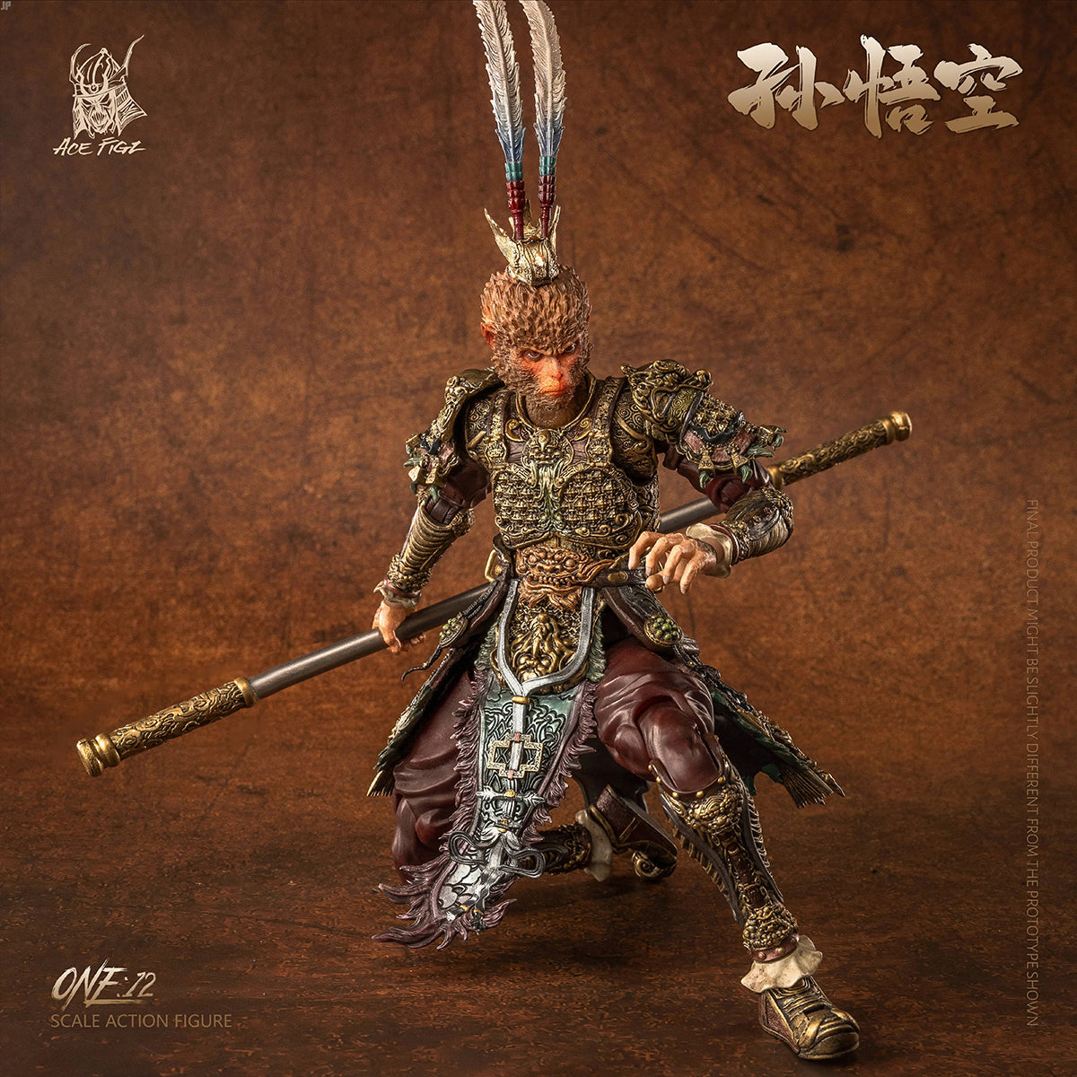 AceFigz, The Monkey King Sun Wukong, Action Figures