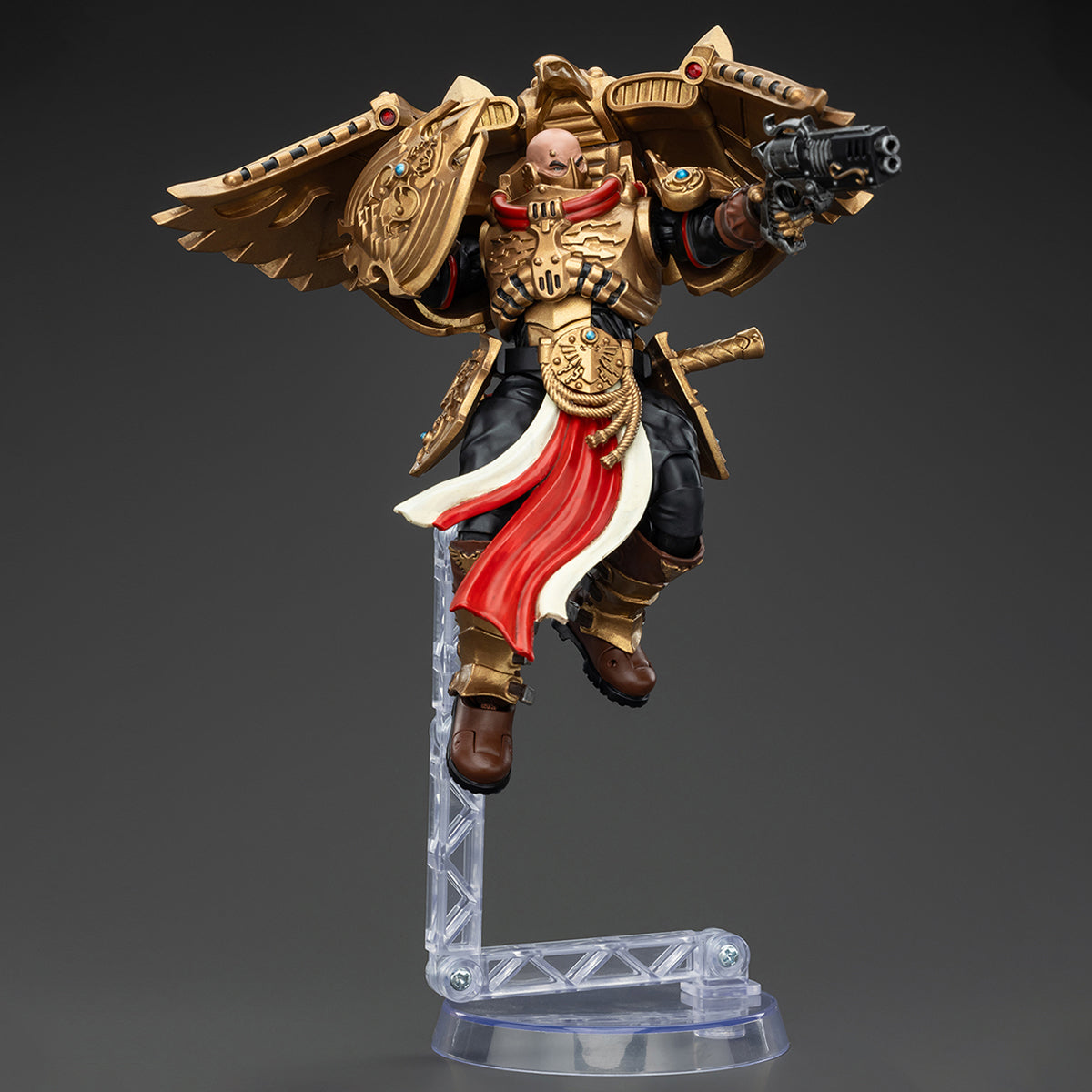 JOYTOY 1/18 Legio Custodes JT00782 Custodian Venatari Squad Venatari with Kenetic Destroyer 2 Action Figures