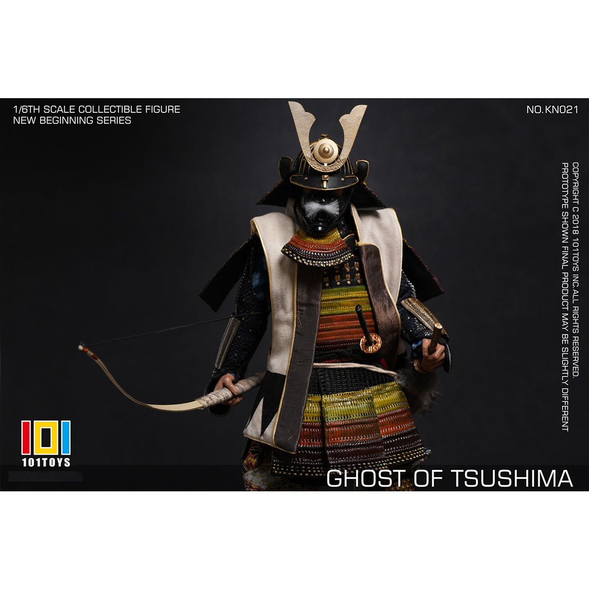 101TOYS KN023 GHOST OF TSUSHIMA Samurai 1/6 Scale New Beginner Series Action Figure