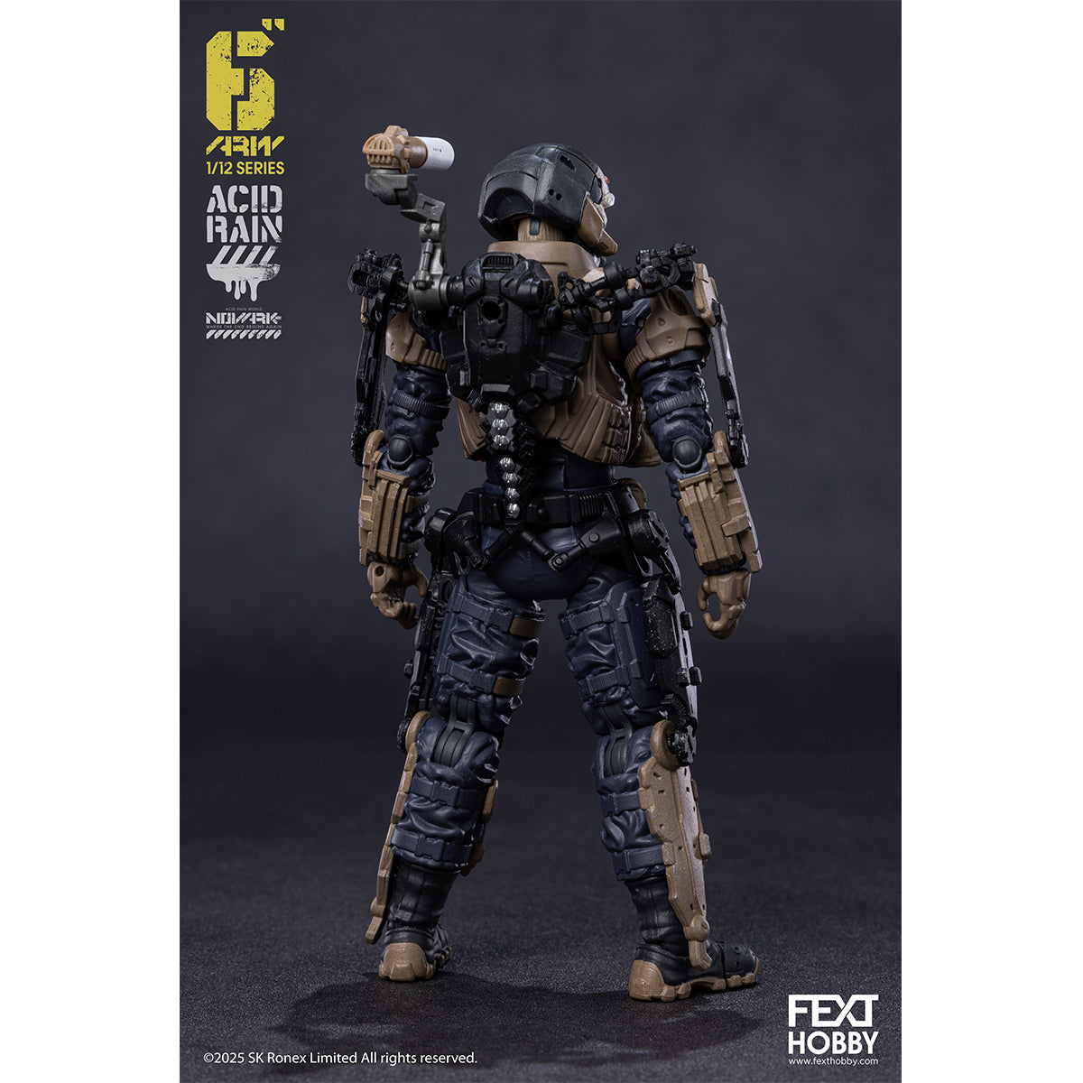 FEXT HOBBY Acid Rain World: Novark FXH-AR-001 THAME/FXH-AR-002 WAR BANNER/FXH-AR-003 SKULLWELDER/FXH-AR-004 PROTEUS 1/12 Scale Action Figure
