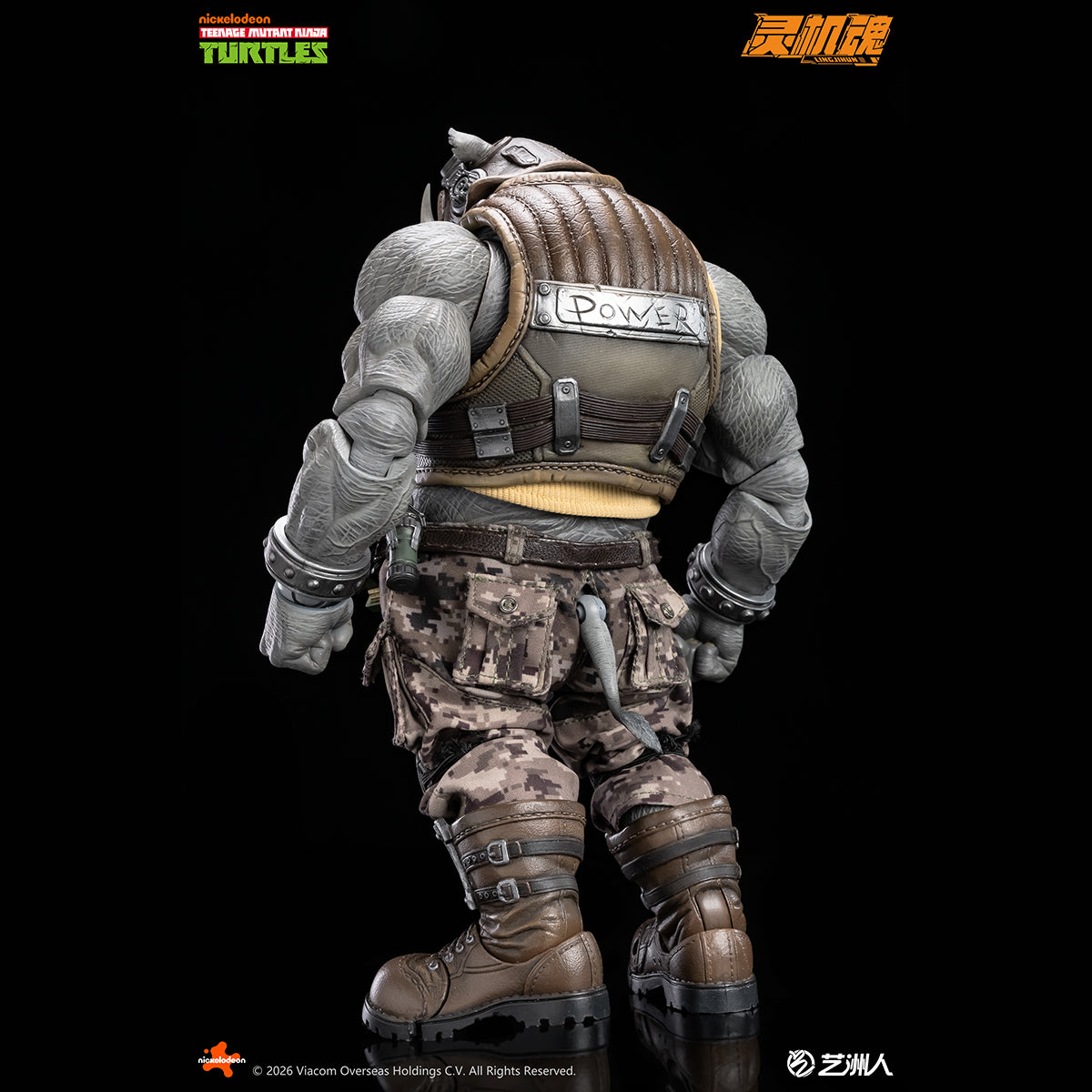 LINGJIHUN TMNT-Bebop & TMNT-Rocksteady 1/10 Scale Action Figure
