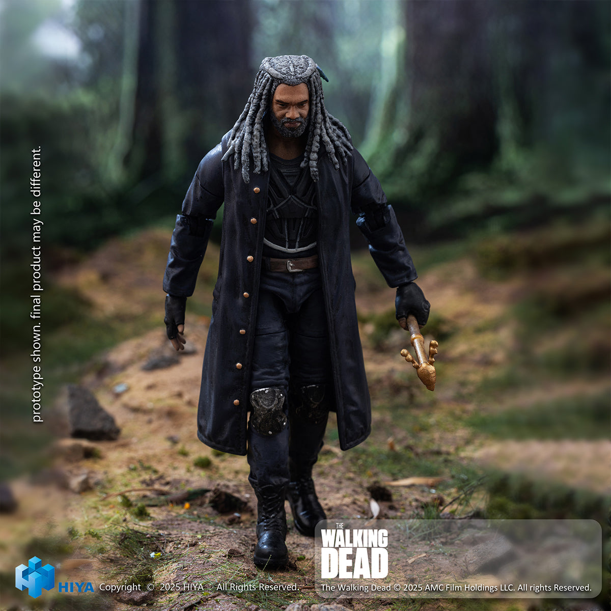 HIYA EMW0317 Dead Walk Ezekiel 1/18 Scale Action Figure