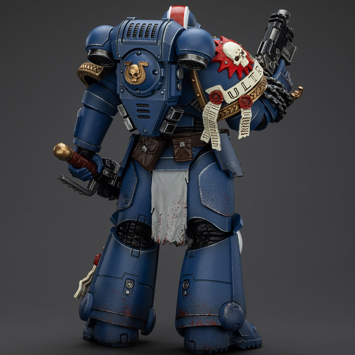 JOYTOY Ultramarines Teniente Titus-Figuras de acción edición coleccionista