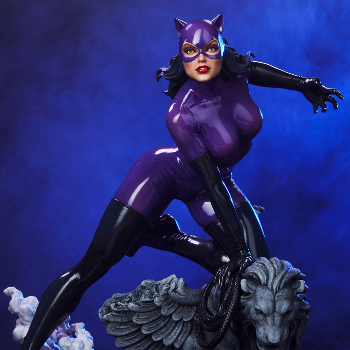 Sideshow Catwoman Purple Edition Art Statue