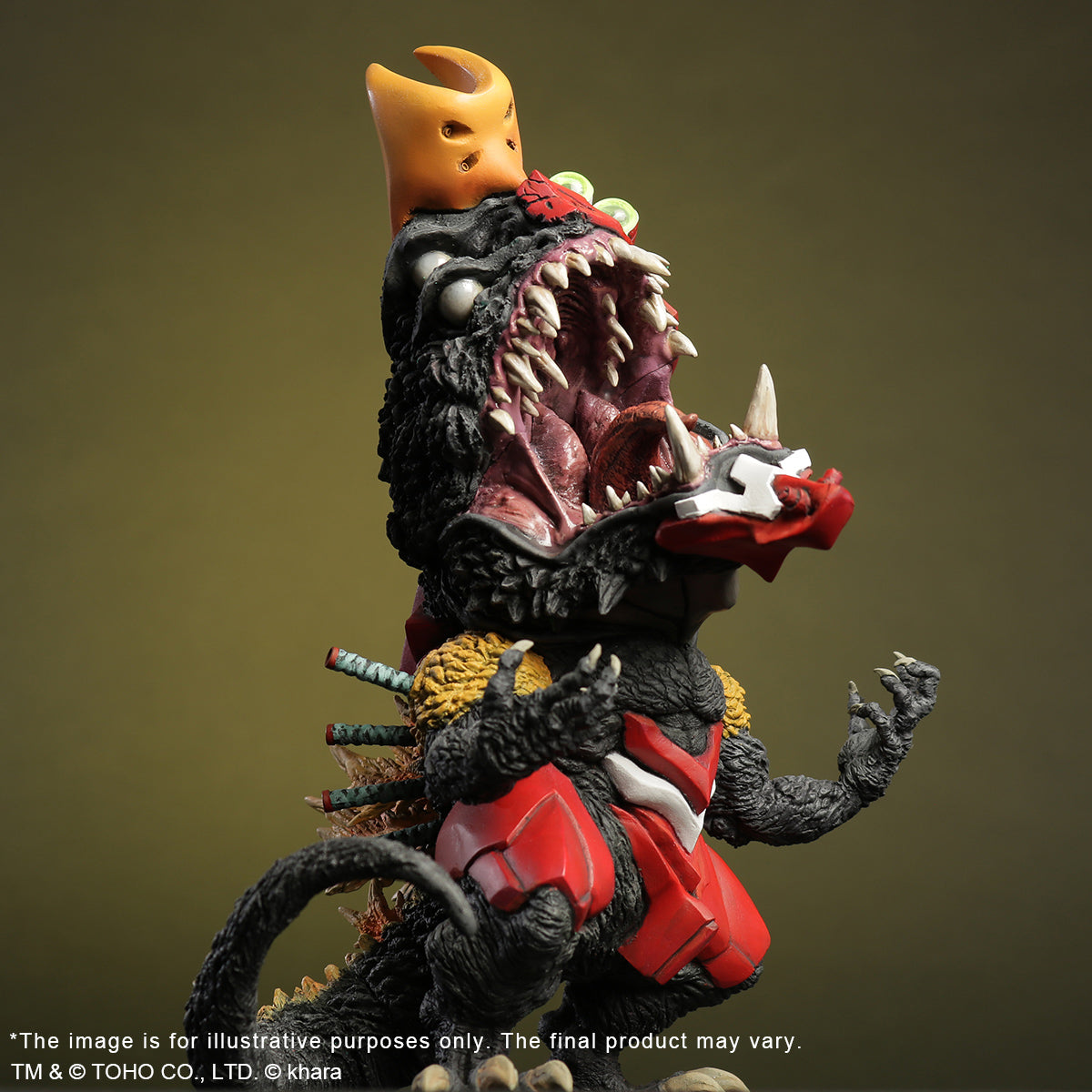 X-PLUS Evangelion Production Model-02 Beast G Mode Monster Figurine