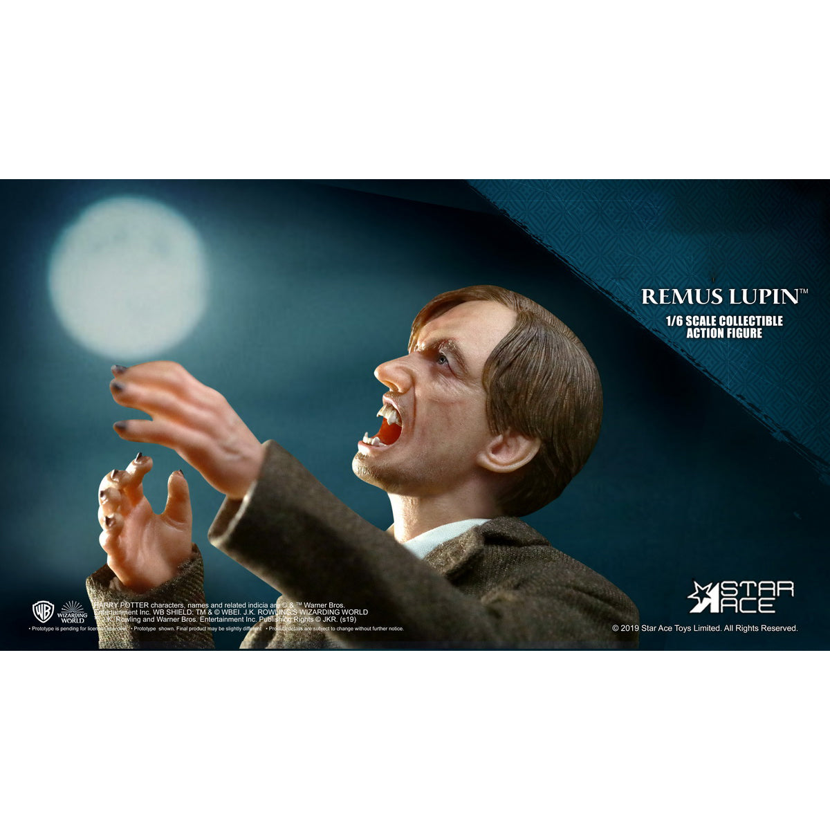STAR ACE Toys Harry Potter: LuPin Professor Deluxe Ddition Action Figure