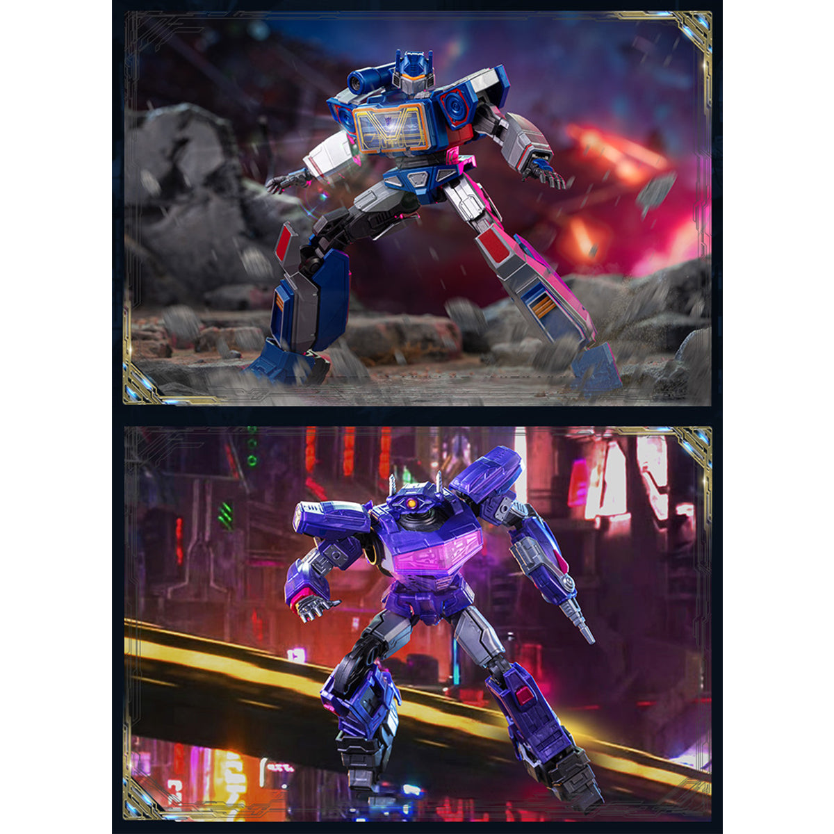 Transformers One de la serie Blokees Champion: Kits de modelos de ensamblaje Soundwave