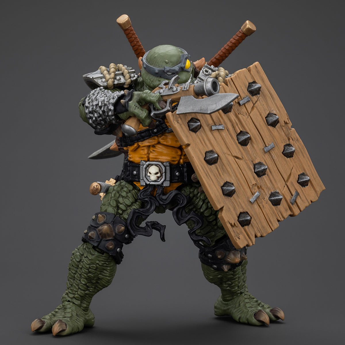 JOYTOY 1/18 TMNT-Slash Action Figure