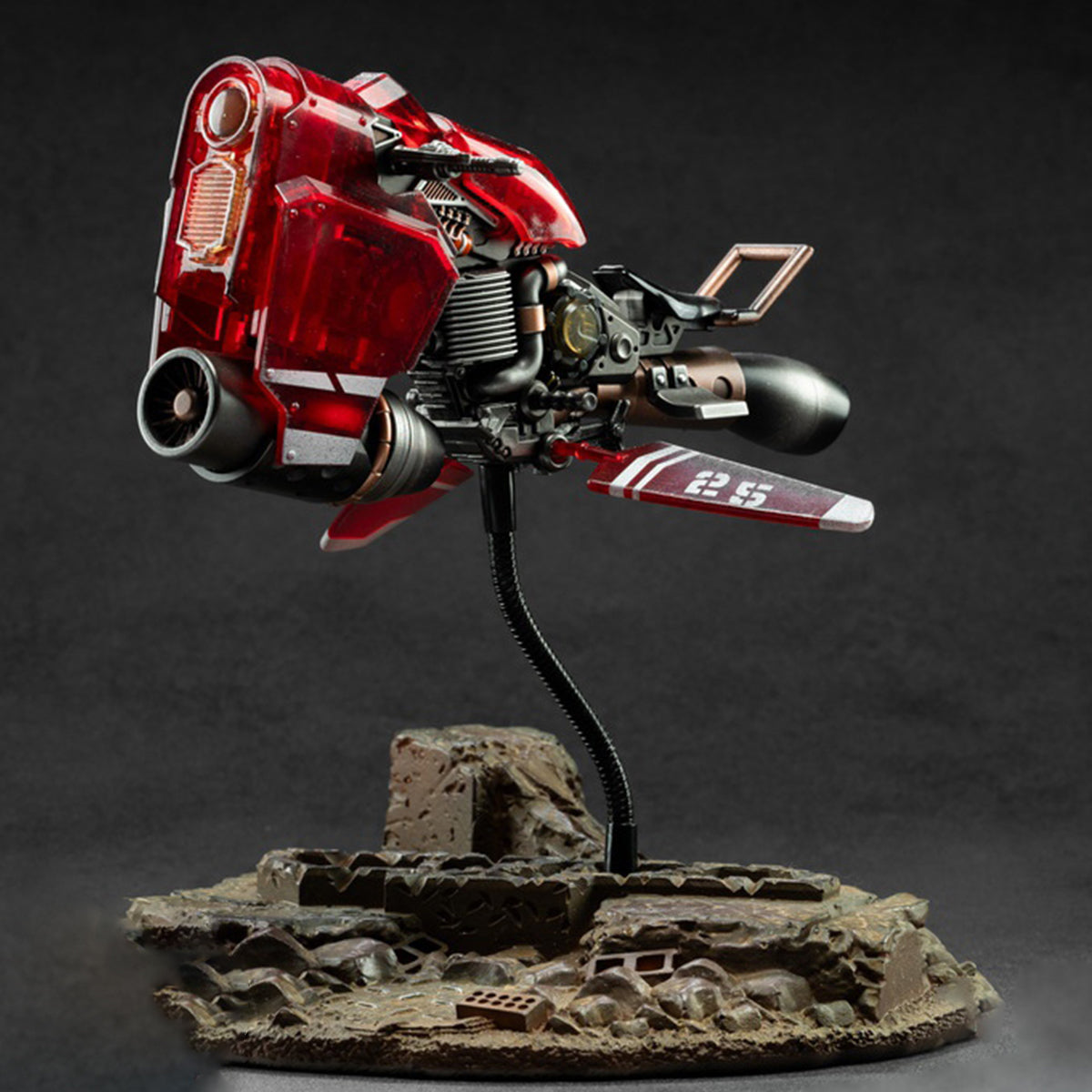 FOGTOYS Original Articulated Vehicle Falcon Translucent .VER(01FT) Action Figures