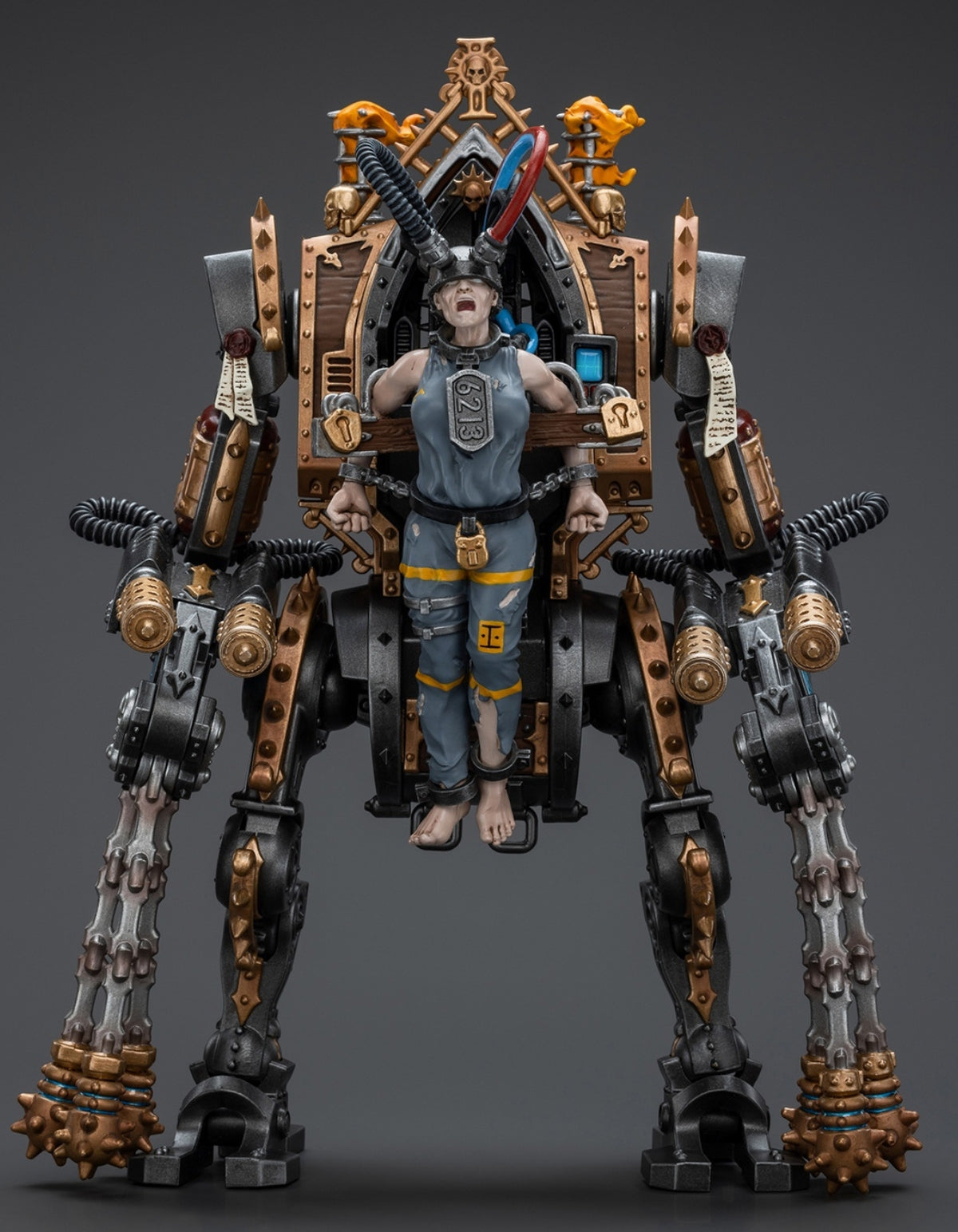 Figurine de collection JoyToy JT9442 40K : moteur pénitent Adepta Sororitas avec fléaux pénitents, figurines d'action à l'échelle 1:18