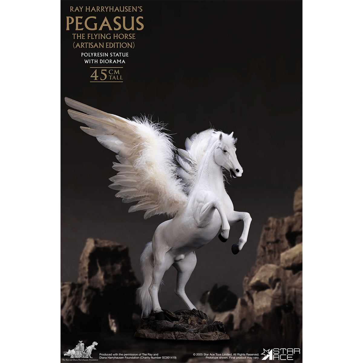 STAR ACE Toys The Ymir’s Colosseum Showdown & Pegasus The Flying Horse Ray Harryhausen Series 1/8 Scale Resin Art Figurine