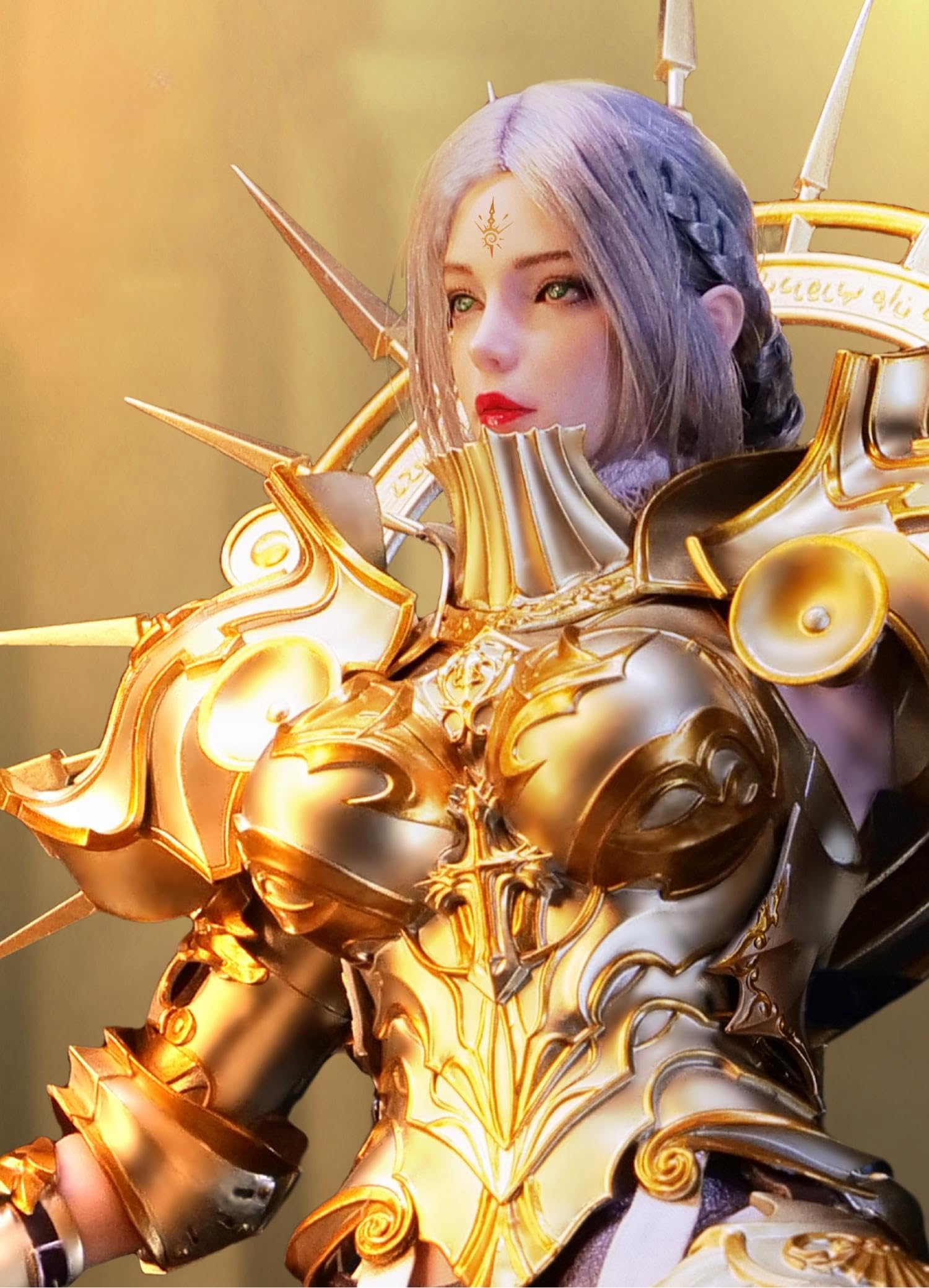 Figura coleccionable de Lucifer: Raphael, cantante de Wings of Salvation, estilo anime, diseño sin costuras, figura de acción en miniatura femenina a escala 1:6.