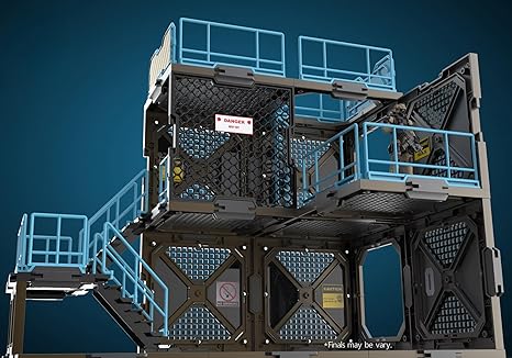 Accesorio para figura de acción FreshRetro a escala 1/18: Set de construcción de dioramas, Fortificaciones: Modelo para figura coleccionable en miniatura SIB03