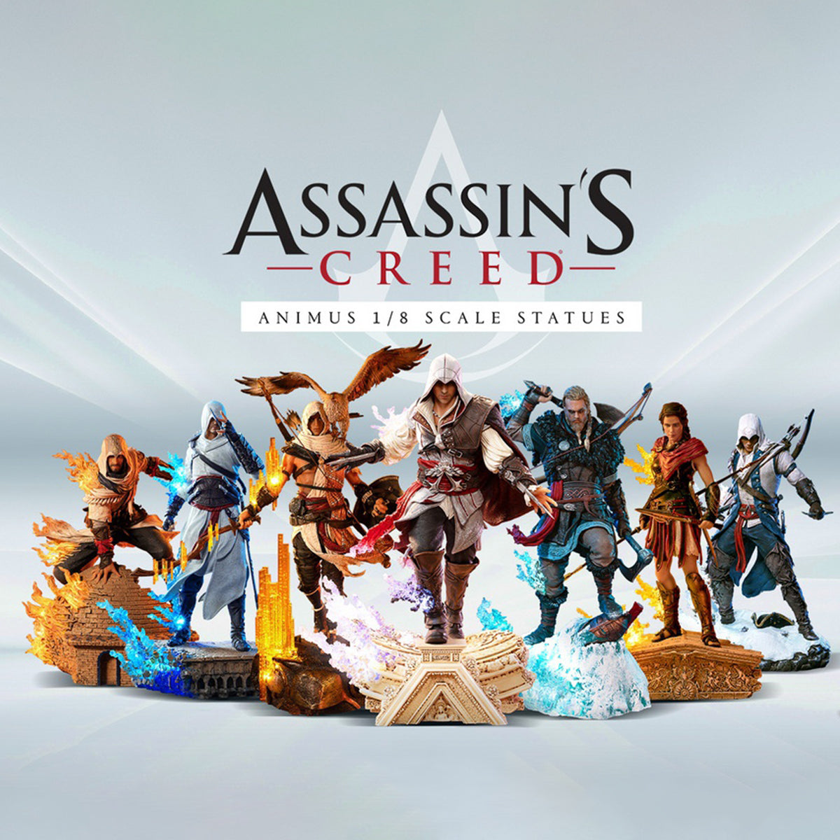 PureArts Assassin’s Creed Animus Altair Game Character Art Statue
