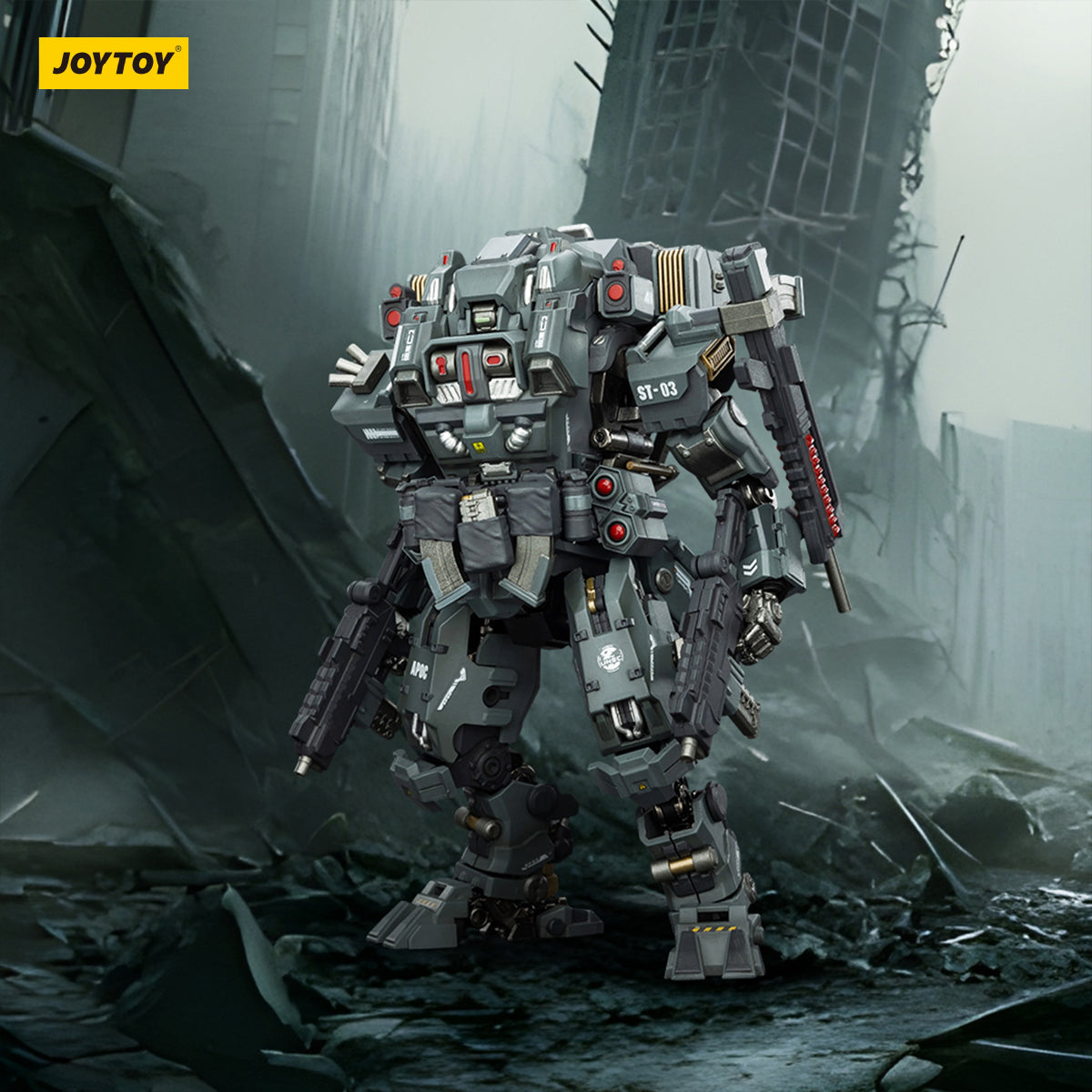 JOYTOY Dark Source APOC Series Storm Lucis Fire Support Type Mech & UNSC Mirage Squad 1/25 Scale Action Figure