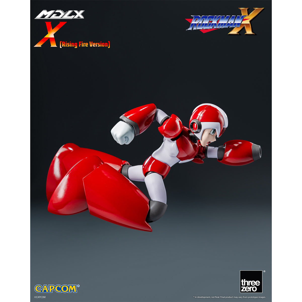 Threezero Rockman X / Mega Man X Rising Fire Version 3Z05760A0 Action Figure