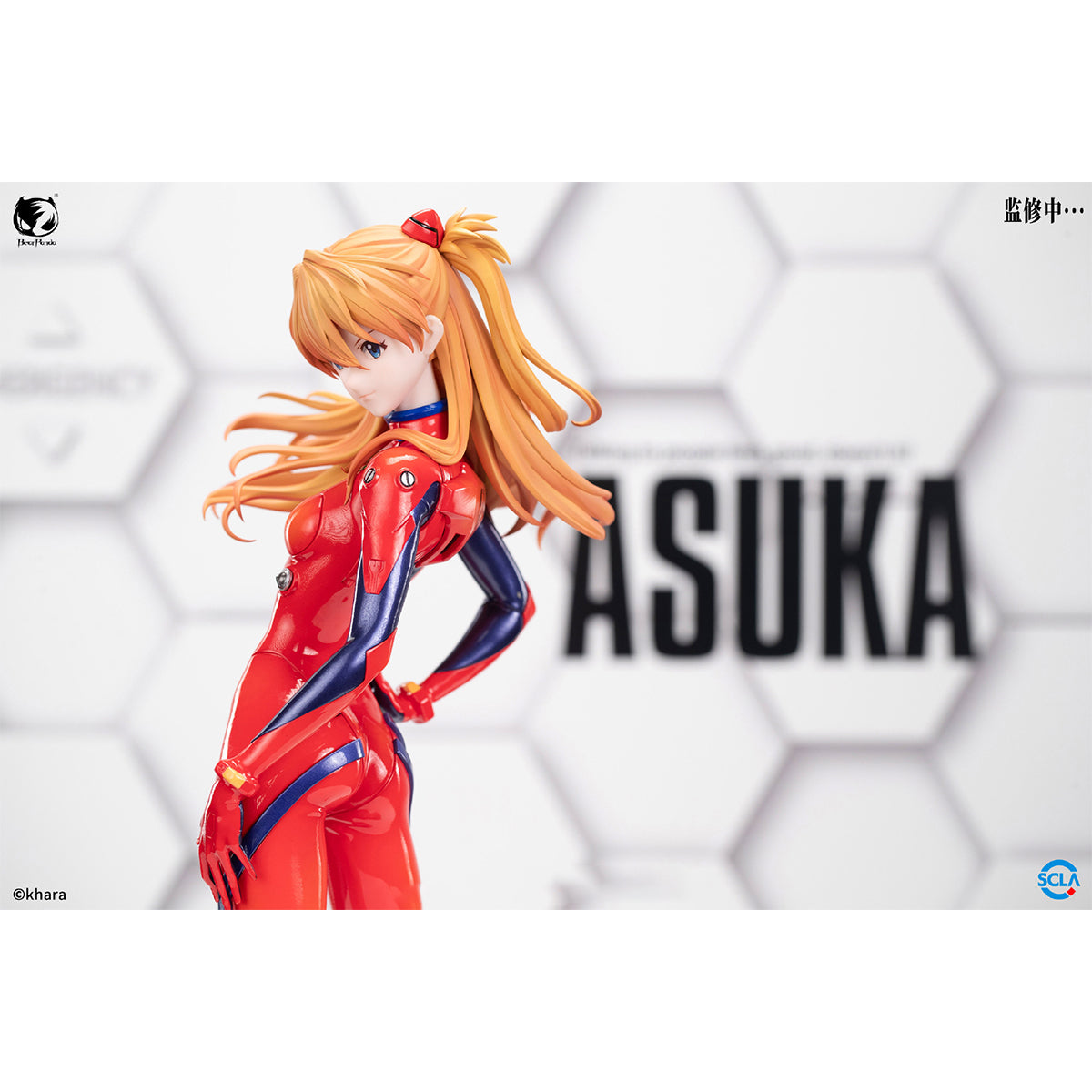 BearPanda × Evangelion, Asuka Shikinami Langley, 1/4 Scale Art Anime Statue