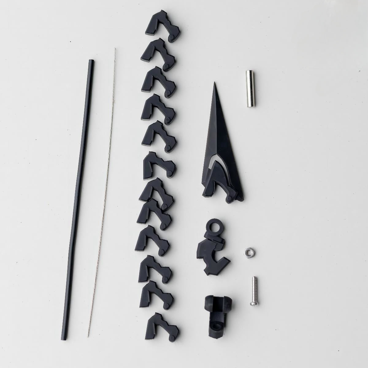 Accessoire pour figurine KOTOBUKIYA à l'échelle 1/12 : modèle Blade Tail pour figurine miniature de collection de 6 pouces GK-008