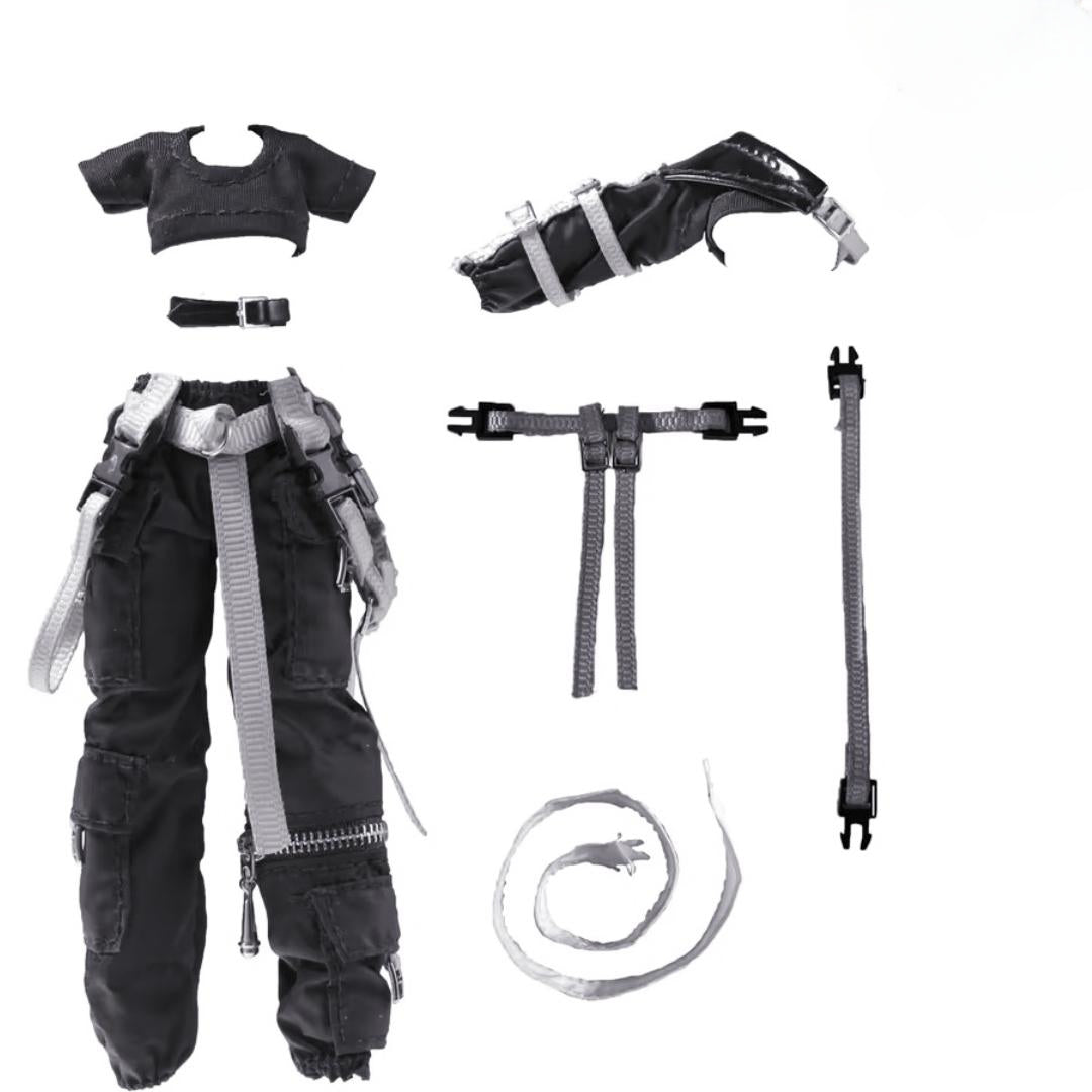 Figura de KOTOBUKIYA a escala 1/12, ropa para muñeca: set Edgerunners para figura de acción coleccionable de 6 pulgadas A-002