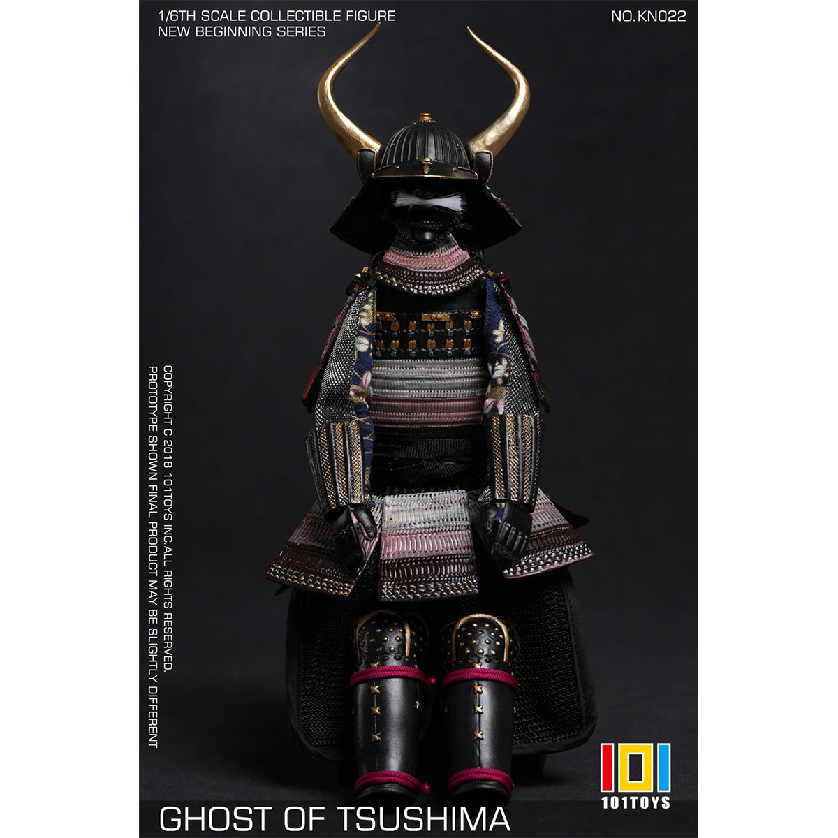 101TOYS KN023 GHOST OF TSUSHIMA Samurai 1/6 Scale New Beginner Series Action Figure
