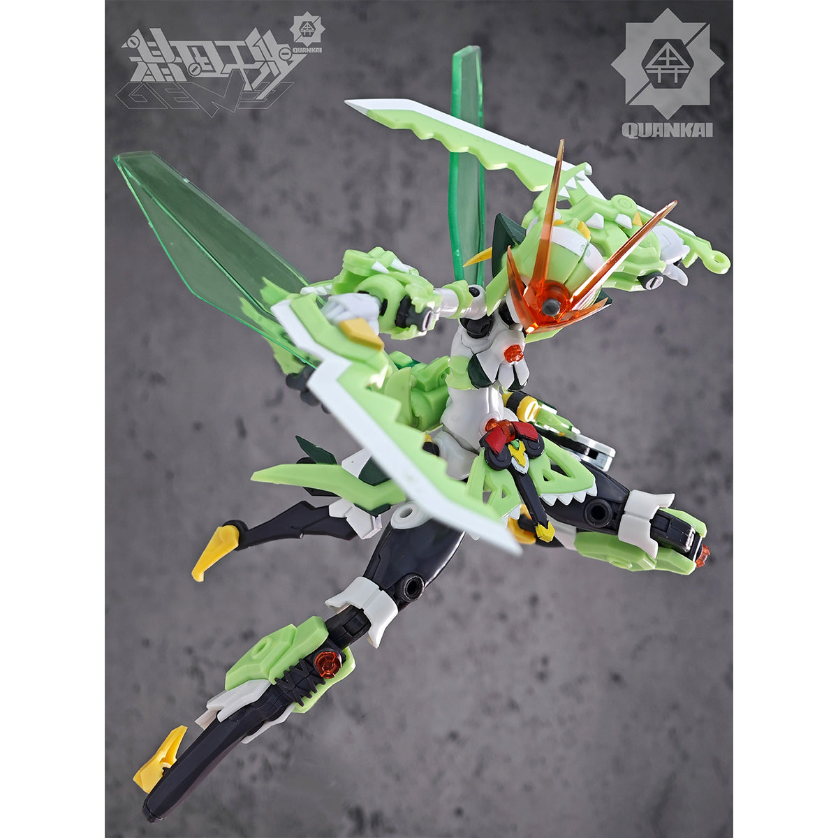 Quankai Studio Gene Interference Series Mantis Armor Suit Mantis Girl QK-TL-001 Assembly Model Kit