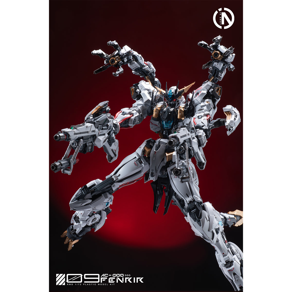 INERA+ FNR009 FENRIR 1/72 Scale Plastic Assembly Model Kits