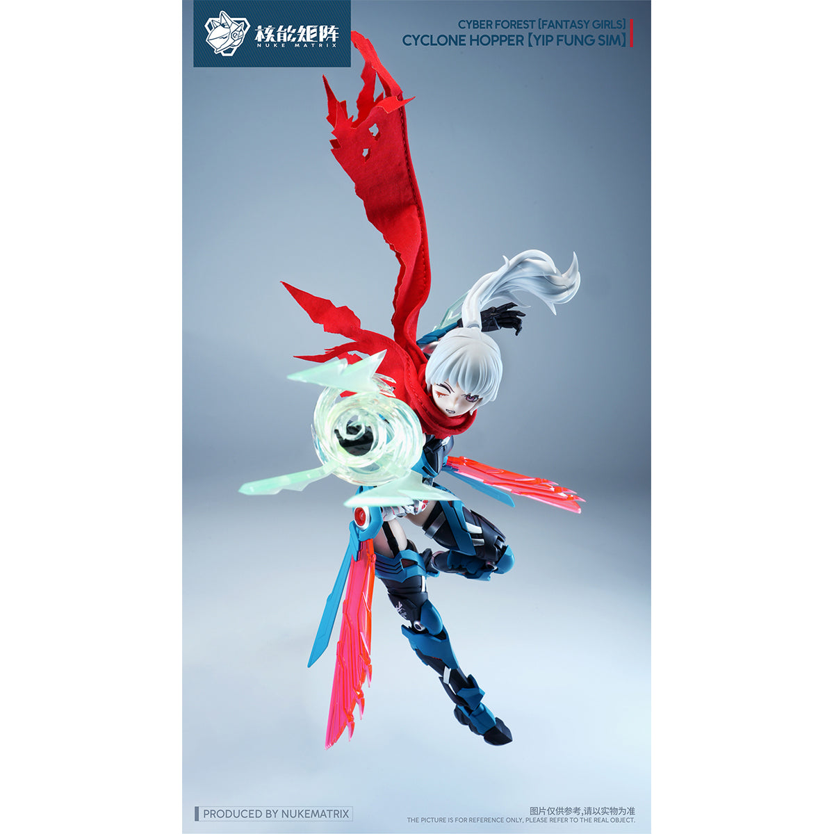 NUKE MATRIX FF0120 Cyclone Hopper Yip Fung Sim 1/12 Scale Assembly Model Kits