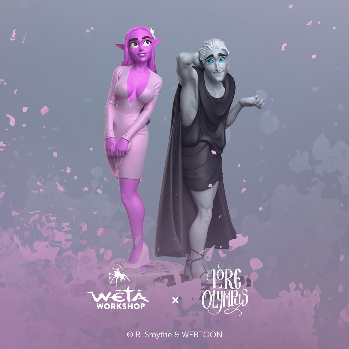 WETA Workshop, Lore Olympus Thanatos/Lore Olympus Daphne, Art Figurine