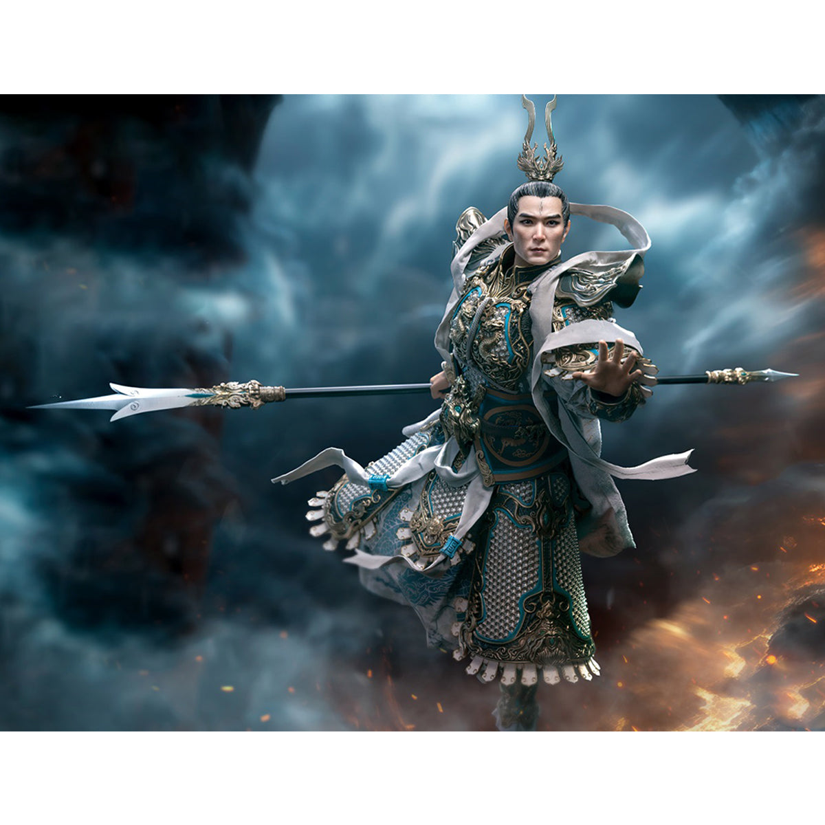 Figuras de acción Erlang Shen de la serie Dioses y Demonios de Createmodels