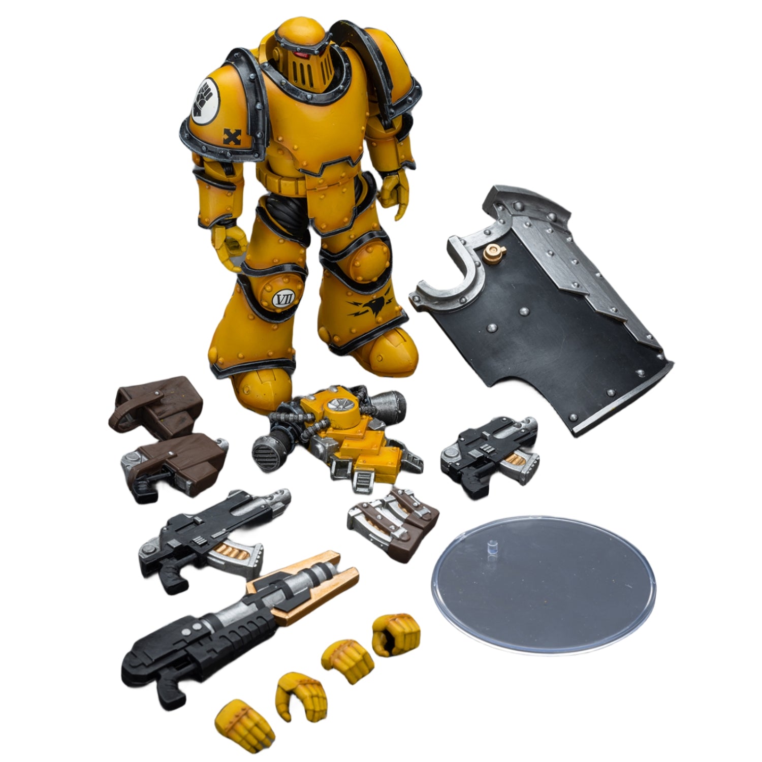 JoyToy Warhammer The Horus Heresy : Imperial Fists Legion MkIII Breacher Squad Legion Breacher avec figurines Lascutter