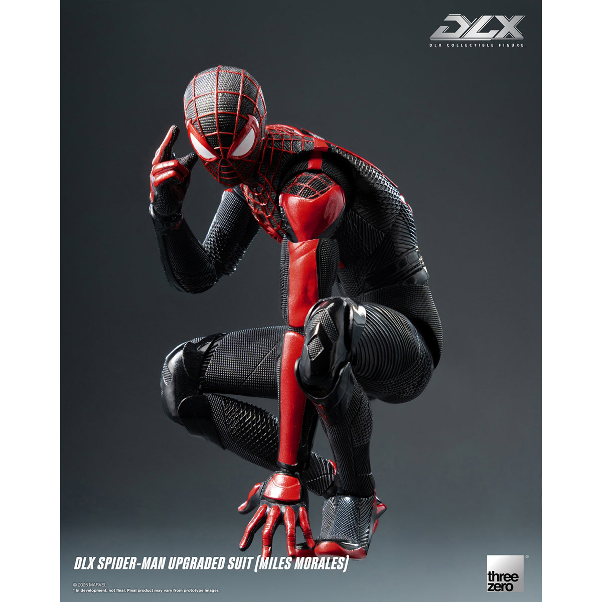 Threezero Marvel's Spider-Man 2 DLX Spider-Man Upgraded Suit (Miles Morales) Action Figure