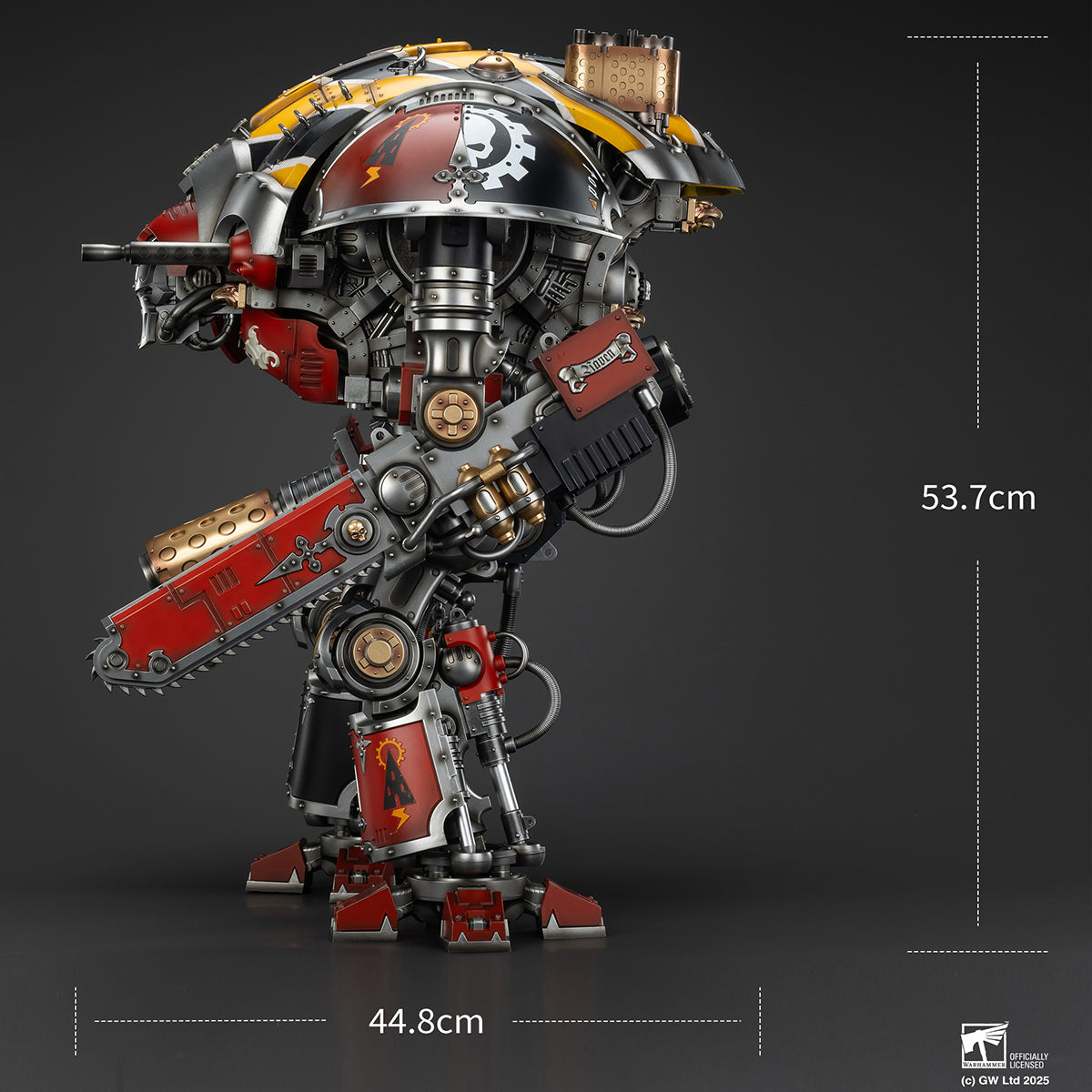 (Only Shipped to the US) JOYTOY Warhammer 40,000 1/18 Imperial Knights House Raven Knight Errant JT9305 Action Figures