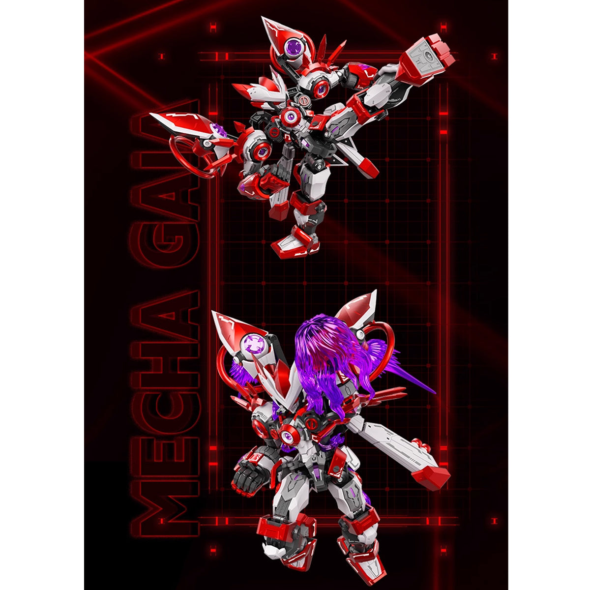 Xinmu Culture, Saint Armor Gaia from Seer - Alloy Frame, 1/10 Scale Model Kit Assembly